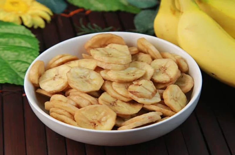 Banana Chips Rápida, Fácil e Simples