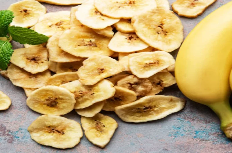 Banana Chips No Óleo de Soja, Fácil e Simples